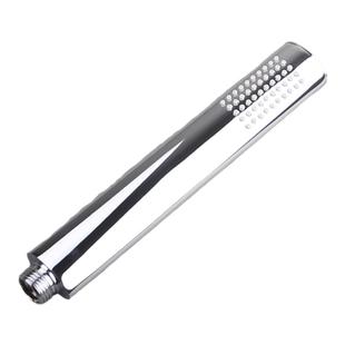 黄铜亮光手持椭圆形花洒喷头洗澡用莲蓬头家用铬色粗水浴室喷洒头