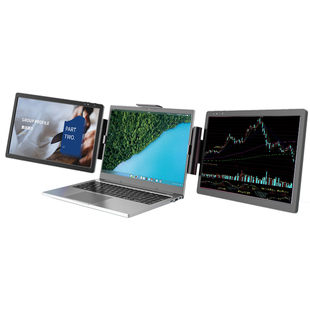 EIMIO办公炒股双屏便携显示器笔记本电脑外接三屏便携扩展显示屏