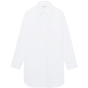 IT CDG COMME DES GARCONS COMME DES GARCONS女装中长款纯色衬衫