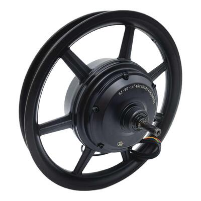 代驾车电机 14寸48V350W有齿无刷电机 折叠锂电车 电动自行车专用