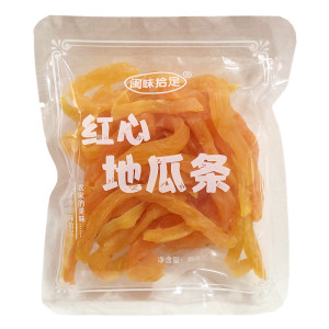 味拾足红心地瓜干透明小包装500g