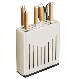 厨房刀架免打孔厨具收纳架筷子勺子壁挂式刀具置物架家用菜刀座