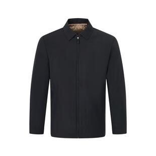 MENHARDUM/蔓哈顿冬季新品轻薄鸭绒羽绒服中年翻领商务轻便外套男