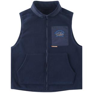 【发热绒绒马甲】奕时代胖男童马甲大童校服神器内搭背心加绒外套