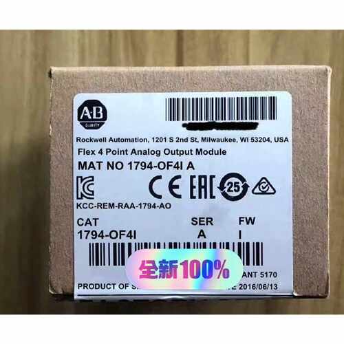 【请询价】A罗克韦尔1794OF4IPLC模块全新原装带包装现货