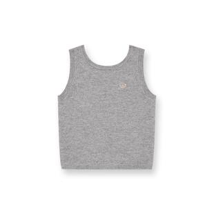 樱桃KIRSH 圆领简约针织马甲女2026春夏修身百搭显瘦韩版毛衣背心