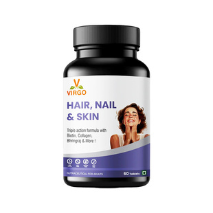 VIRGO沃高阿育吠陀草本防脱生发生物素胶原蛋白谷胱甘肽焕白肌肤