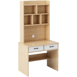 书桌书架一体桌子卧室书桌家用学生写字桌电脑桌台式小户型学习桌