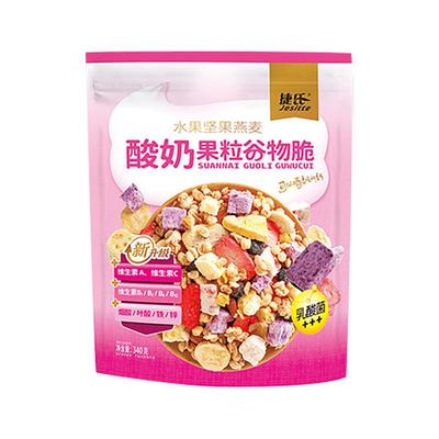捷氏酸奶果粒水果坚果多种谷物