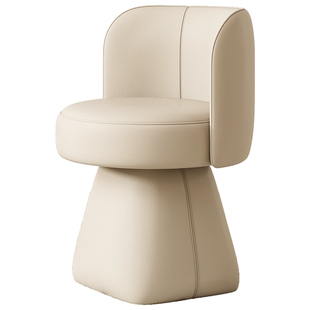 化妆凳梳妆凳轻奢高级主卧室旋转梳妆台专用凳子极简化妆椅子靠背