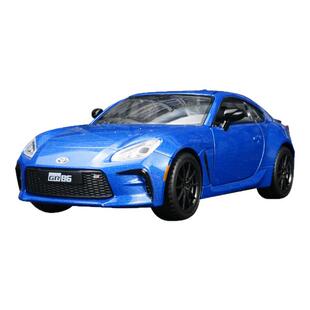 1:28仿真丰田GR86合金汽车模型摆件收藏双开门儿童回力玩具车礼物