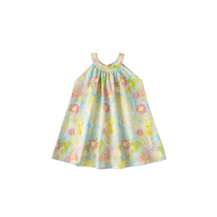 女童连衣裙2026夏季新款儿童裙子女孩好看公主裙宝宝夏天洋气童装