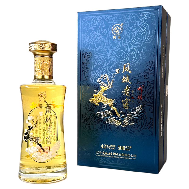 凤城老窖祥瑞露酒 42度露(鹿)酒 中华老字号 169年匠心传承