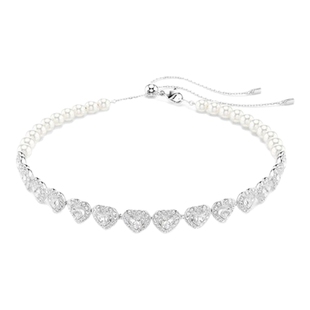 施华洛世奇Capsule爱心束颈项链Ariana Grande胶囊系列仿珍珠配饰