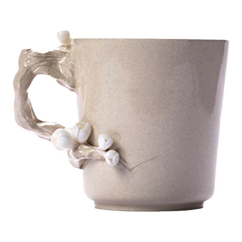 草木灰手工陶瓷复古马克杯泡茶杯