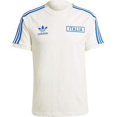 Adidas/阿迪达斯正品意大利队足球男士休闲文化T恤球衣IS0618