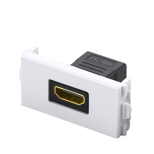 绿联hdmi面板工程装修布线墙插座模块笔记本台式电脑连接电视投影