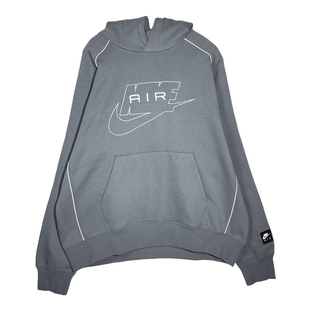 NIKE耐克卫衣男2026春新款刺绣AIR印花针织连帽套头衫IF1267-084