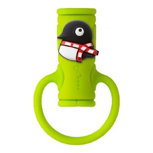 Bone硅胶防折断数据线保护套卡通苹果小米华为收纳绑带咬线绕线器