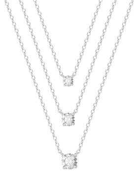 925纯银闪钻项链小众轻奢高级感