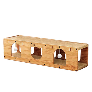 超长猫隧道猫抓板猫窝瓦楞纸耐磨耐抓猫玩具猫洞沙发保护四季通用