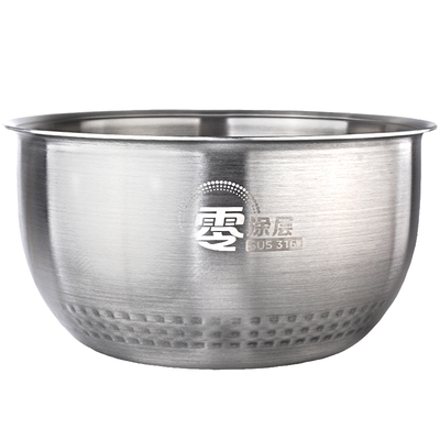 适用美的IH电饭煲4升0零涂层316L不锈钢内胆HS4033/CFB4097H配件