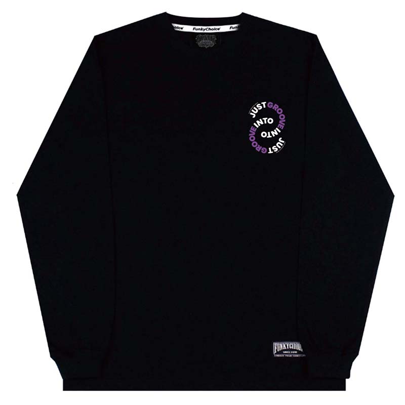 JUSTGROOVEINTO街舞练功服长袖