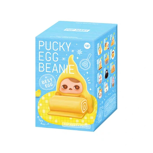 正版POPMART泡泡玛特毕奇PUCKY蛋蛋豆子系列手办盲盒潮流玩具礼物
