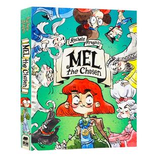 天选之子梅尔英文原版 Mel The Chosen 全彩漫画绘本图画书儿童奇幻冒险图像式小说 青少年课外读物