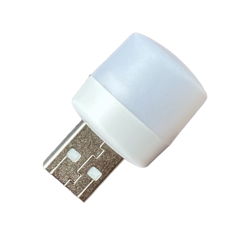迷你USB接口小夜灯即插式LED柔光户外随身氛围灯伴睡喂奶起夜小灯