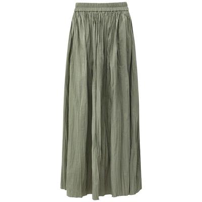 COCOBELLA重工压褶半身裙