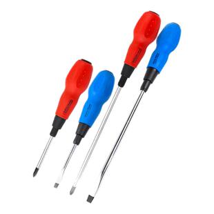 捷科螺丝批一字螺丝刀家用迷你工业级超硬带磁十字改锥小起子大全