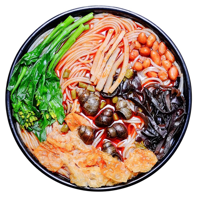 聚宝柳州螺蛳粉螺肉礼盒原味酸辣