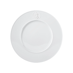 德国KPM瓷器阿卡迪亚手工白瓷徽章浮雕餐盘咖啡杯碟小碗椭圆盘子