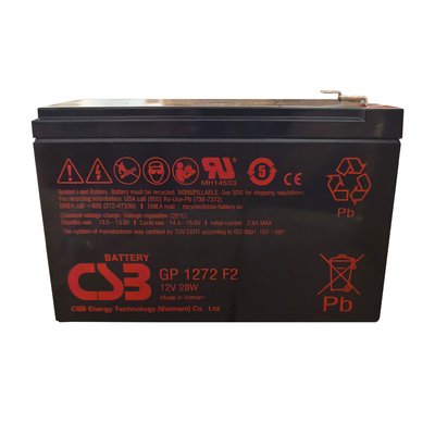 CSB蓄电池GP1272F212V7.2AH电梯