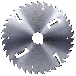 锐士木工多片锯锯片带刮刀方木圆木推台锯专用合金切割片不易烧片