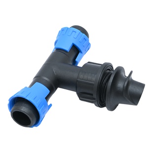 16滴灌带配件大全软带主管拉环直接正三通旁通阀门胶圈堵头接头