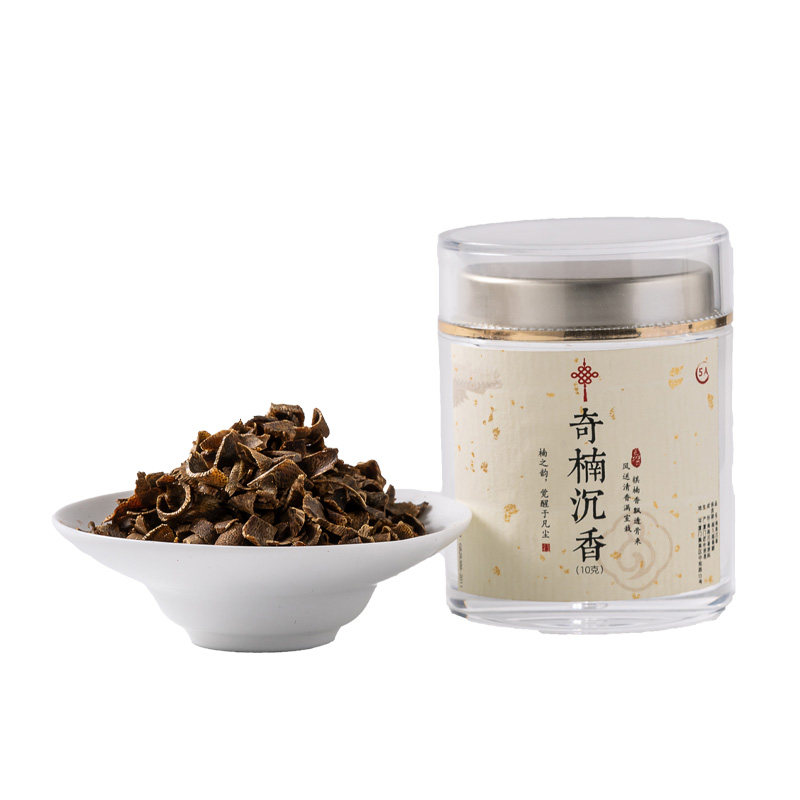 安神助眠纯正奇楠沉香勾丝切片