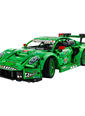 【顺丰速运】乐高官方旗舰店42224保时捷911GT3 R赛车积木玩具