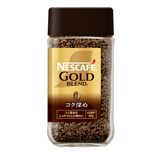 雀巢日本进口金牌纯黑咖啡冻干冷萃无糖冷热双泡提神速溶浓郁80g