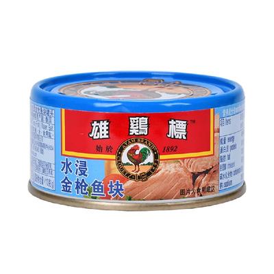 雄鸡标泰国进口金枪鱼块150g*1罐