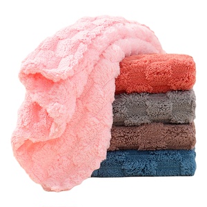 珊瑚绒方巾吸水多用途抹布