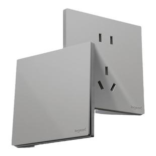 罗格朗开关插座面板维翼16a三孔空调一开五孔usb86型冰箱墙壁家用