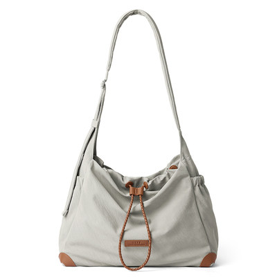 莱夫大容量斜挎包通勤百搭帆布包