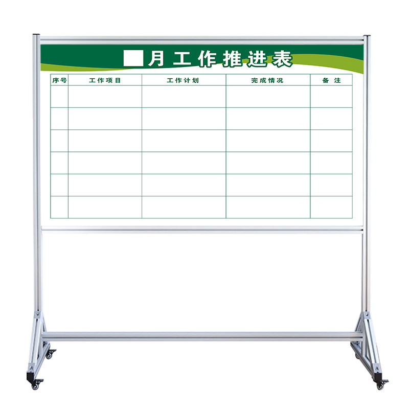 【月工作推进表】铝合金支