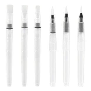 书涯轩水彩毛笔画软笔美术自来水笔初学写生画材便捷储水毛笔勾线描边手绘画画色彩笔初学者画材水溶手绘练字