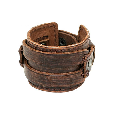 欧美个性宽手链遮疤情侣款