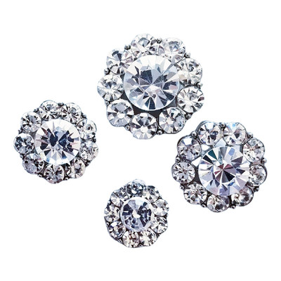 玻璃水晶水钻扣闪亮毛衣衬衣钻扣