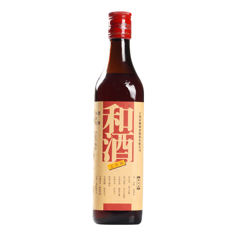 金枫上海老酒五年陈瓶整箱