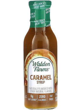 WaldenFarms低脂焦糖糖浆酱0卡